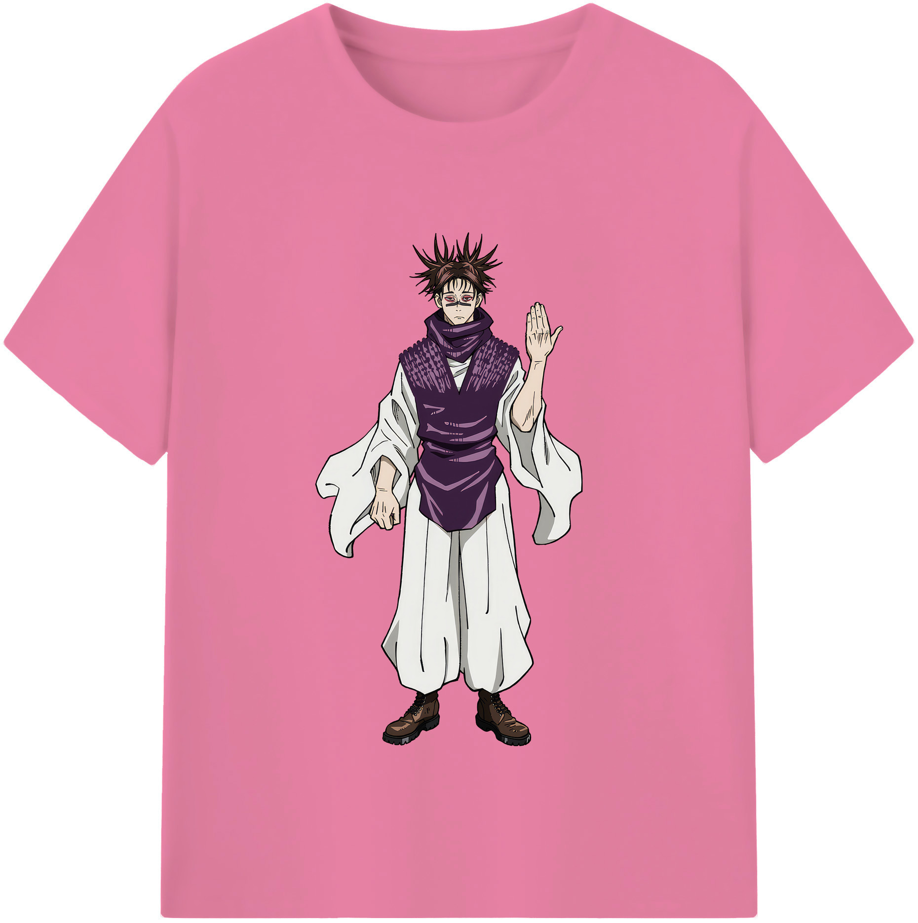 （画像用） 呪術廻戦 Jujutsu Kaisen 綿100％半袖Tシャツ（フロントプリント）